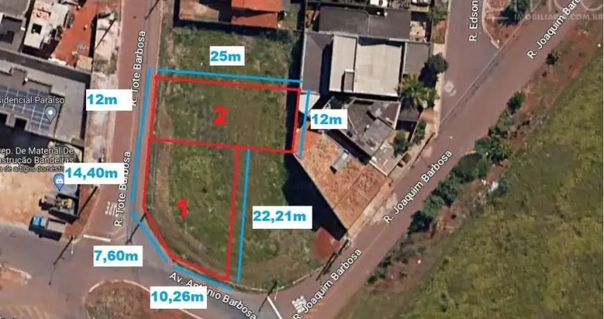 Terreno em Avenida próximo ao Campus UFG 600m²