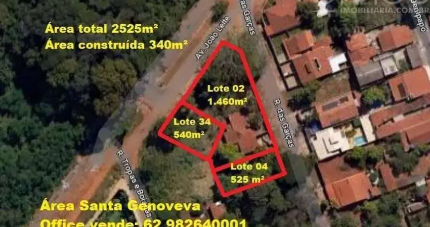 Terreno à venda na Rua das Garças, 00, Santa Genoveva, Goiânia