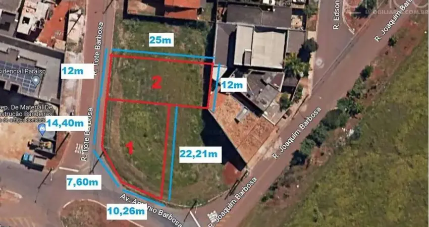 Terreno comercial à venda na Rua Tote Barbosa, 2, Residencial Antônio Barbosa, Goiânia