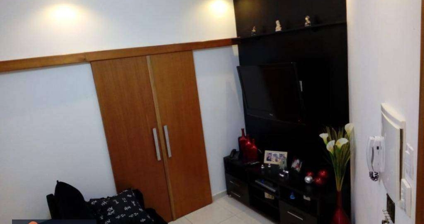 Apartamento com 2 dormitórios à venda, 56 m² por R$ 280.000,00 - Vila Mathias - Santos/SP