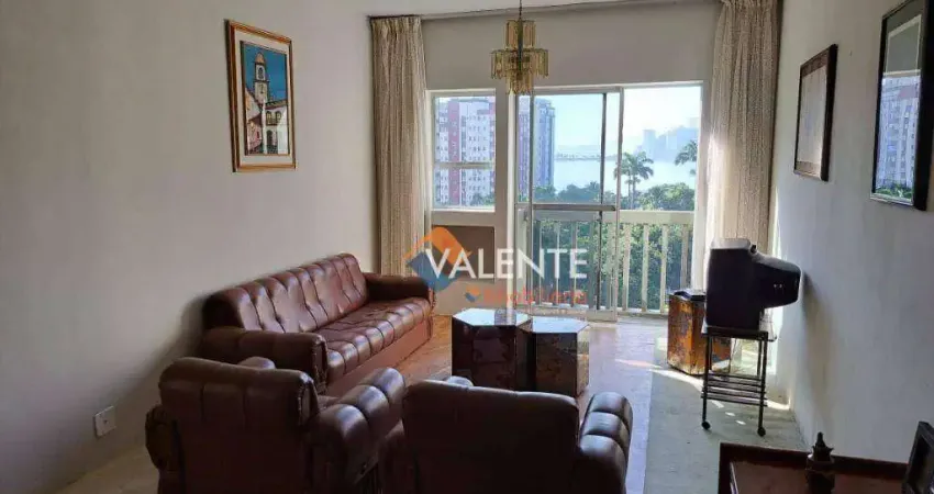 Apartamento com 2 dormitórios à venda, 85 m² por R$ 382.000,00 - Centro - São Vicente/SP