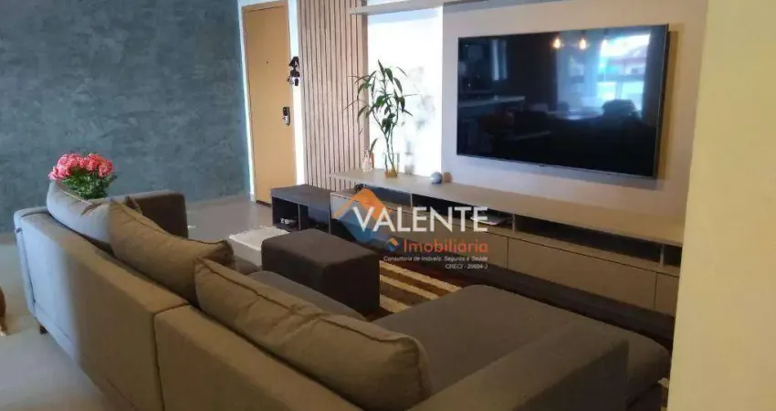 Apartamento com 3 dormitórios à venda, 118 m² por R$ 1.272.000,00 - Boqueirão - Praia Grande/SP