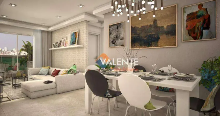 Apartamento com 2 dormitórios à venda, 62 m² por R$ 434.890,03 - Aviação - Praia Grande/SP