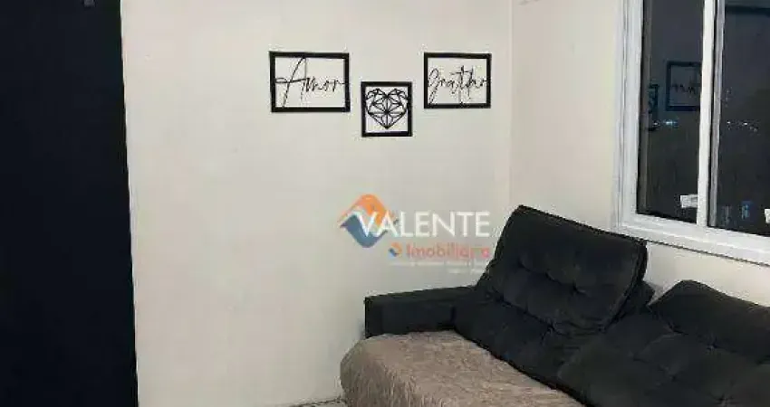 Apartamento com 1 dormitório para alugar, 37 m² por R$ 1.850,00/mês - Parque São Vicente - São Vicente/SP