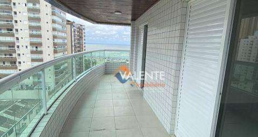 Cobertura com 3 dormitórios à venda, 145 m² por R$ 1.100.000,00 - Guilhermina - Praia Grande/SP