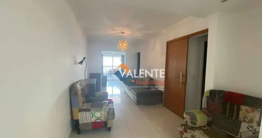 Apartamento com 3 dormitórios para alugar, 104 m² por R$ 6.000,00/mês - Canto do Forte - Praia Grande/SP