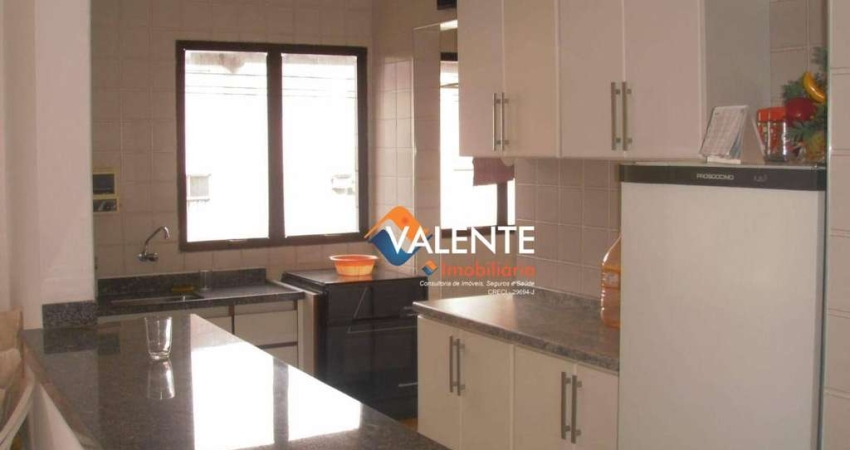 Apartamento com 1 dormitório à venda, 59 m² por R$ 295.000,00 - Canto do Forte - Praia Grande/SP