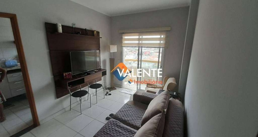 Apartamento com 1 dormitório à venda, 47 m² por R$ 310.000,00 - Tupi - Praia Grande/SP