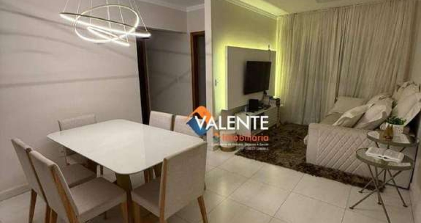 Apartamento com 2 dormitórios para alugar, 82 m² por R$ 4.000,00/mês - Aviação - Praia Grande/SP