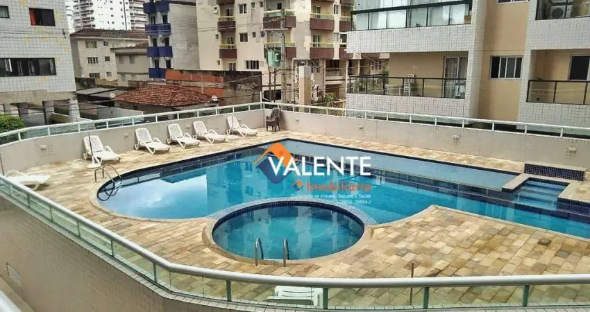 Apartamento semi mobiliado com 1 dormitório para alugar, 45 m² por R$ 2.350/mês - Ocian - Praia Grande/SP