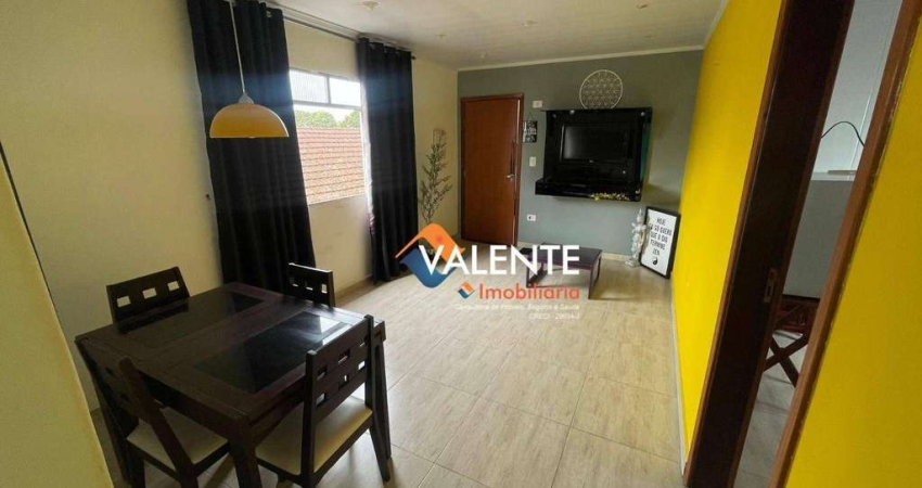 Apartamento com 2 dormitórios à venda, 70 m² por R$ 330.000,00 - Boqueirão - Praia Grande/SP