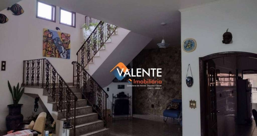 Casa com 4 dormitórios à venda, 358 m² por R$ 1.850.000,00 - Canto do Forte - Praia Grande/SP