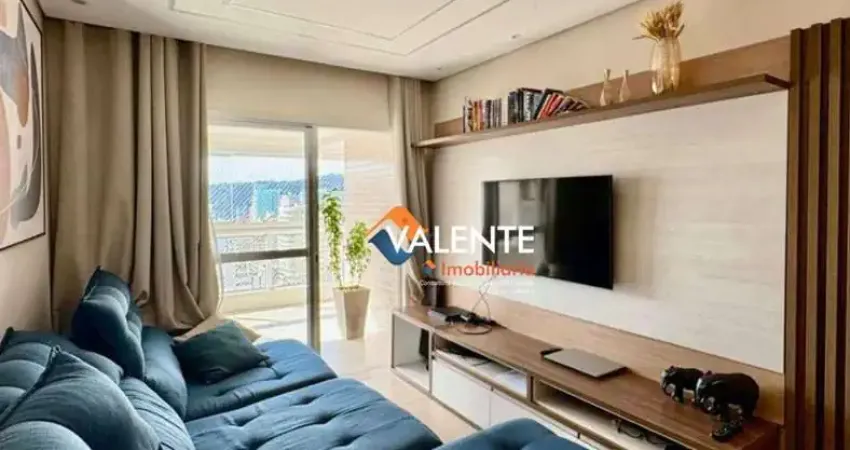 Apartamento mobiliado com 2 dormitórios à venda, 105 m² por R$ 1.080.000 - Canto do Forte - Praia Grande/SP