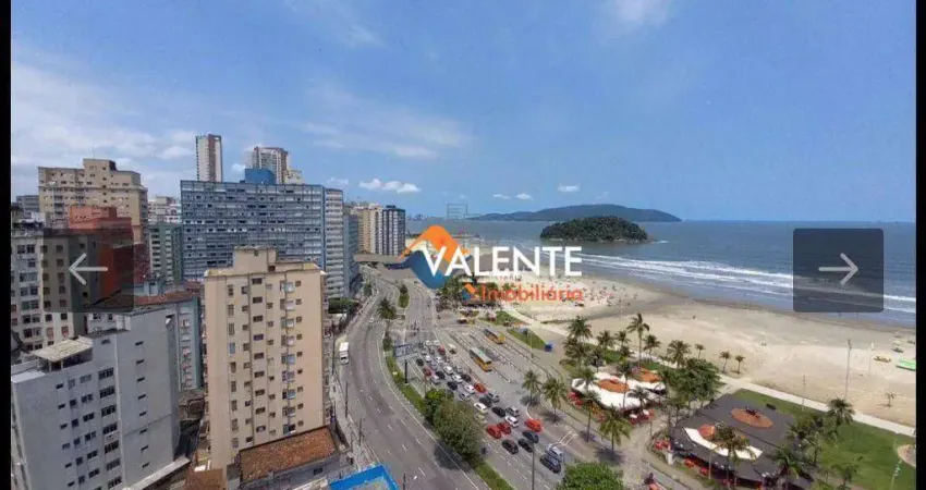Apartamento com 2 dormitórios à venda, 72 m² por R$ 335.000,00 - Itararé - São Vicente/SP