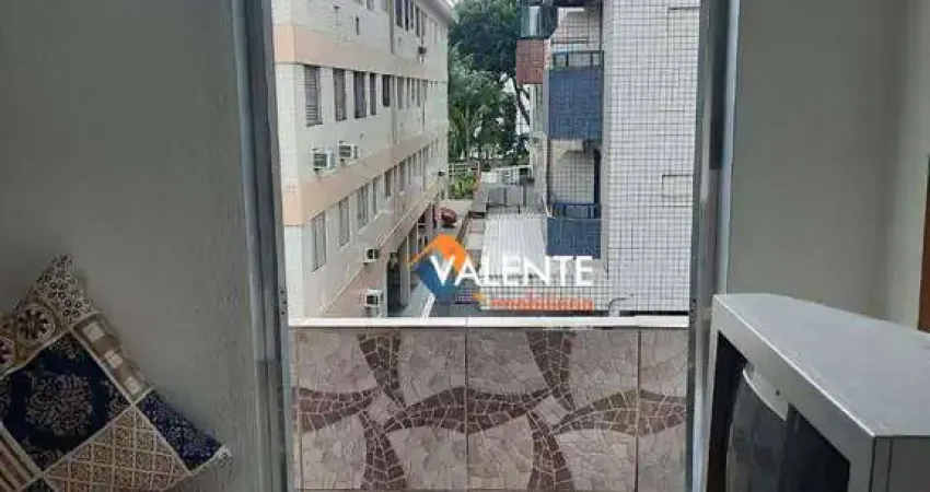 Kitnet mobiliada com 1 dormitório à venda, 25 m² por R$ 143.000 - Vila Guilhermina - Praia Grande/SP