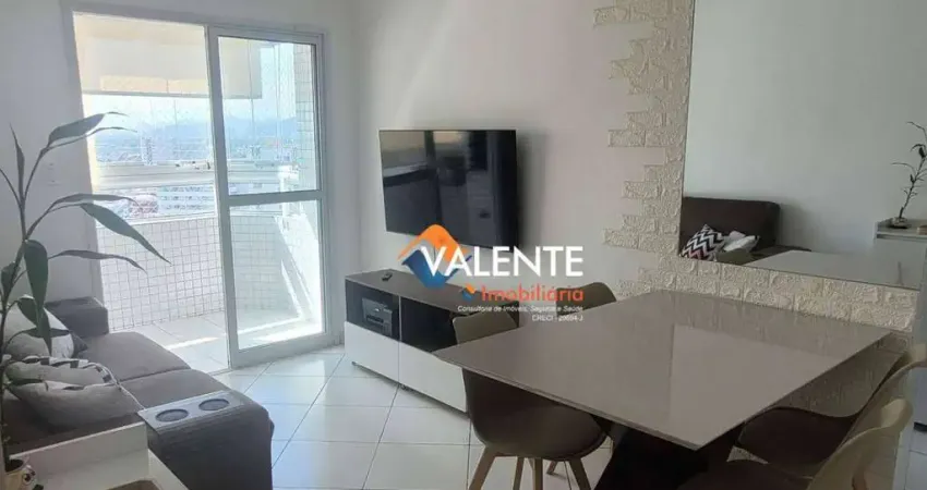 Apartamento com 2 dormitórios à venda, 60 m² por r$ 430.000,00 - vila guilhermina - praia grande/sp