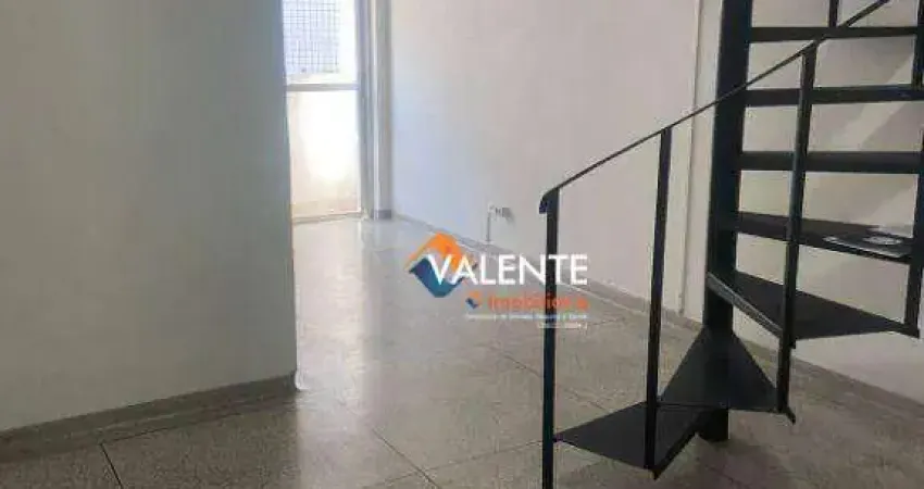 Apartamento com 1 dormitório à venda, 57 m² por r$ 300.000,00 - gonzaguinha - são vicente/sp