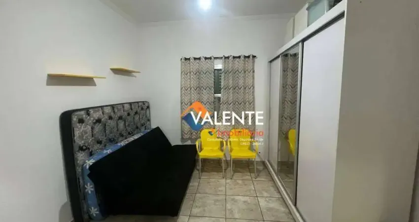 Kitnet com 1 dormitório à venda, 20 m² por r$ 190.000,00 - canto do forte - praia grande/sp