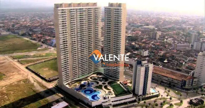 Apartamento com 2 dormitórios à venda, 70 m² por r$ 600.000 - mirim - praia grande/sp