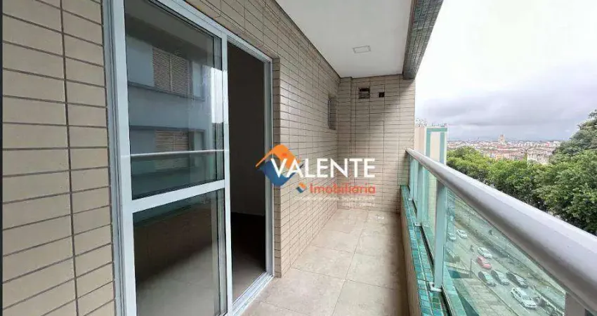 Apartamento com 2 dormitórios à venda, 73 m² por r$ 700.000,00 - itararé - são vicente/sp