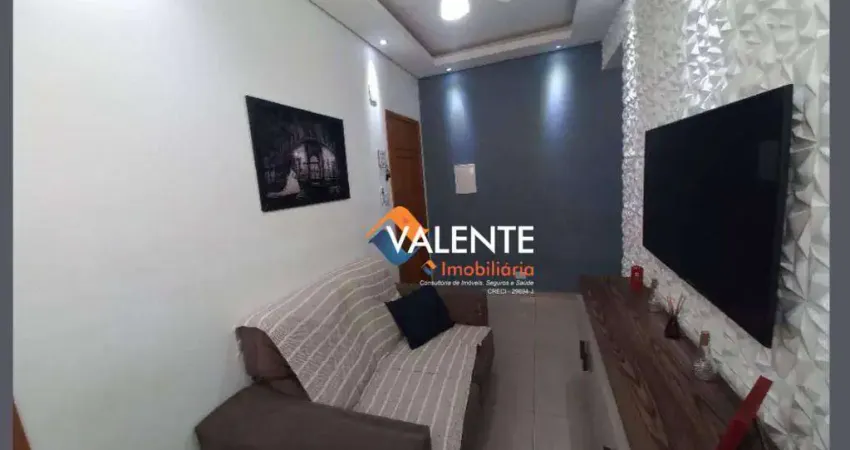 Apartamento com 2 dormitórios à venda, 55 m² por r$ 285.000,00 - cidade naútica - são vicente/sp