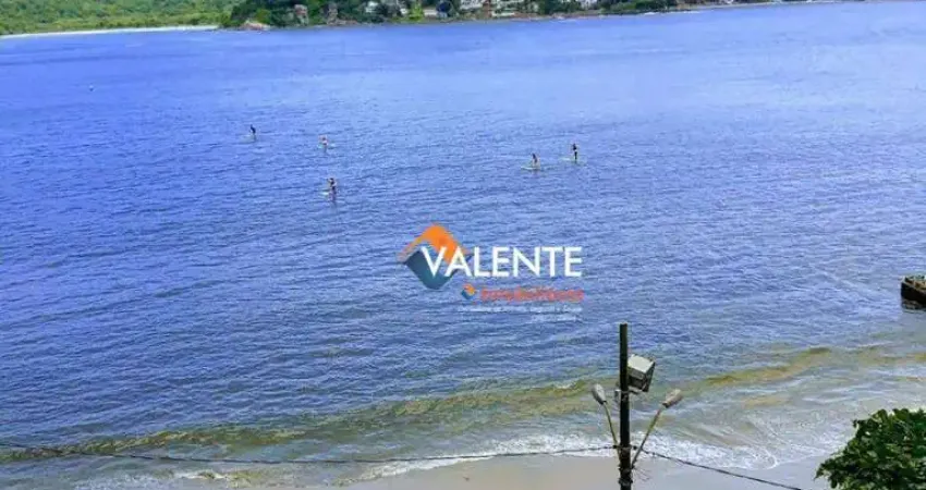 Apartamento com 1 dormitório à venda, 75 m² por r$ 265.000,00 - itararé - são vicente/sp