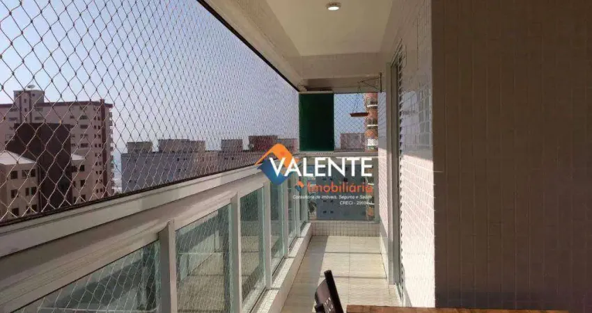 Apartamento com 2 dormitórios à venda, 88 m² por r$ 930.000,00 - caiçara - praia grande/sp