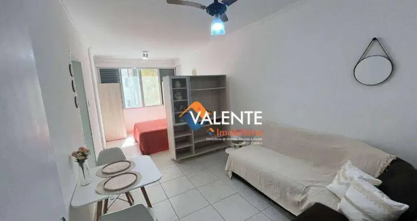 Kitnet com 1 dormitório à venda, 39 m² por r$ 240.000,00 - vila guilhermina - praia grande/sp