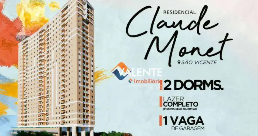 Apartamento com 2 dormitórios à venda, 47 m² por r$ 370.000 - parque são vicente - são vicente/sp