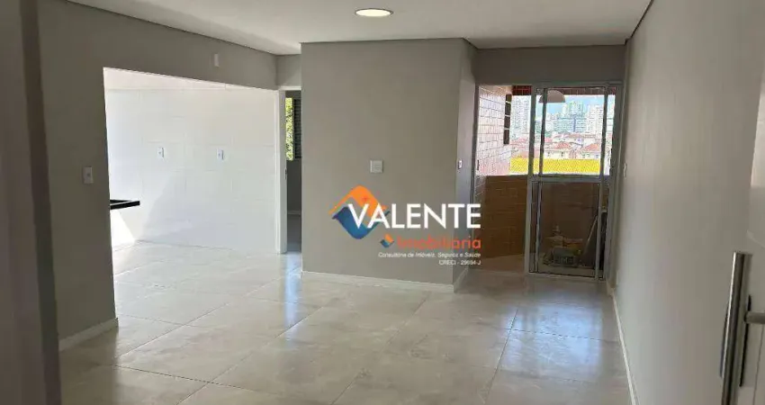 Apartamento com 1 dormitório à venda, 73 m² por r$ 300.000,00 - vila cascatinha - são vicente/sp