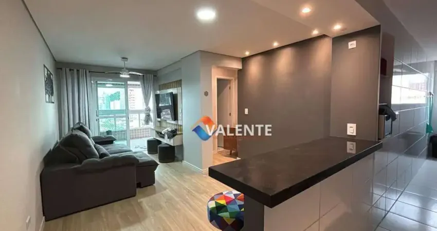 Apartamento com 2 dormitórios, 74 m² - venda por r$ 660.000,00 ou aluguel por r$ 4.500,00/mês - canto do forte - praia grande/sp
