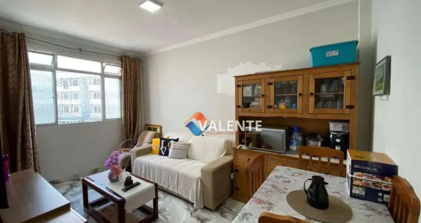 Apartamento com 1 dormitório à venda, 48 m² por r$ 290.000 - boqueirão - praia grande/sp