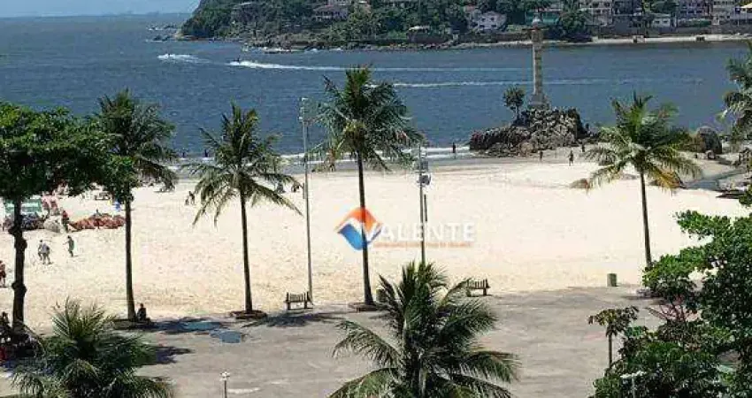 Apartamento com 1 dormitório para alugar, 52 m² por r$ 2.150,00/mês - centro - são vicente/sp