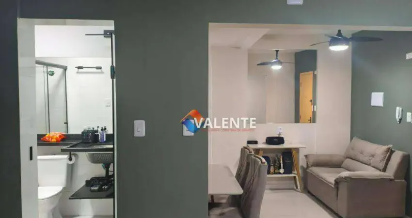 Apartamento com 1 dormitório à venda, 50 m² por R$ 270.000,00 - Centro - São Vicente/SP