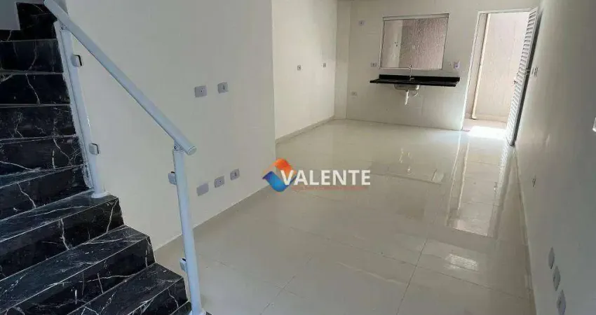 Sobrado com 2 dormitórios à venda por R$ 350.000,00 - Mirim - Praia Grande/SP