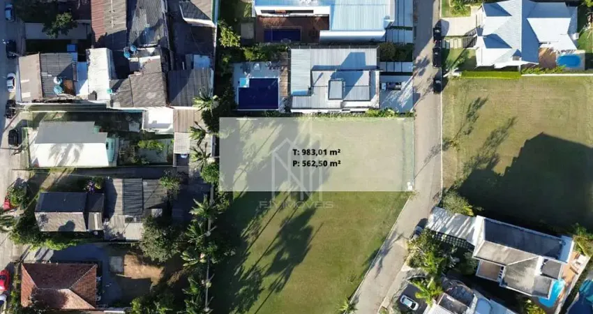 Terreno em condomínio fechado à venda na Avenida Marcio Ferreira de Mello e Silva, Praia Brava, Itajaí