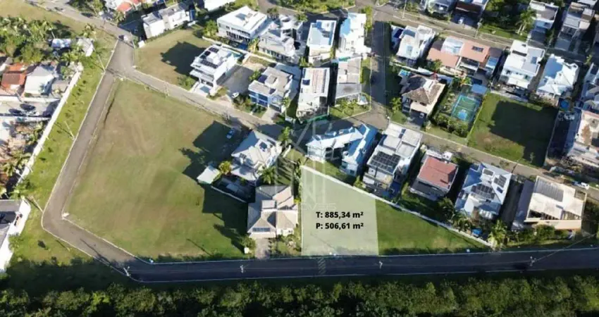 Terreno em condomínio fechado à venda na Avenida Marcio Ferreira de Mello e Silva, Praia Brava, Itajaí