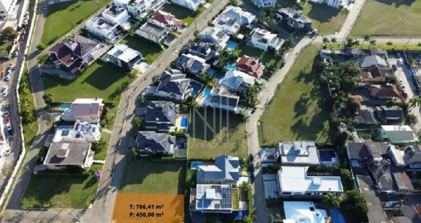 Terreno em condomínio fechado à venda na Avenida Marcio Ferreira de Mello e Silva, Praia Brava, Itajaí