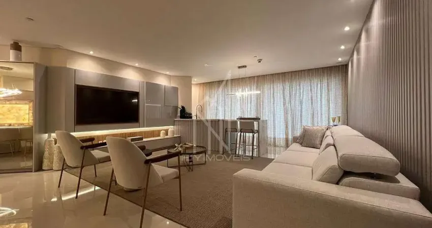 Apartamento à venda no edifício infinity coast  barra norte de  balneário camboriú