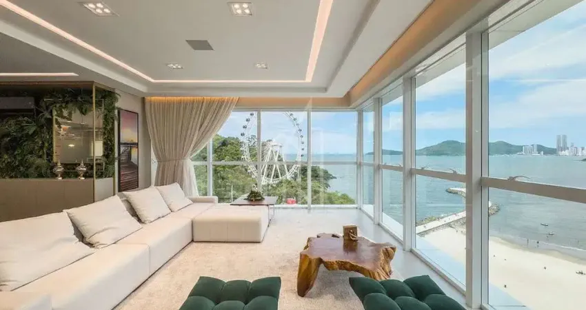 Apartamento edifício sky tower com vista total de balneário camboriú - sc