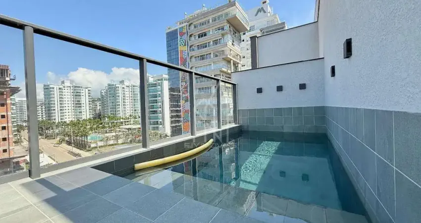 Cobertura duplex quadra mar no edifício cala d`or - praia brava, itajaí/sc