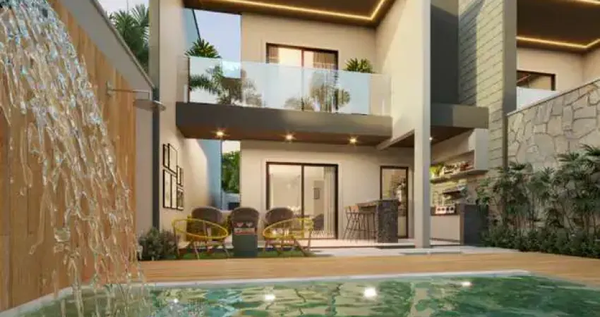 Casa de Condomínio Para Vender com 4 quartos 4 suítes no bairro Cidade dos Funcionários em Fortaleza