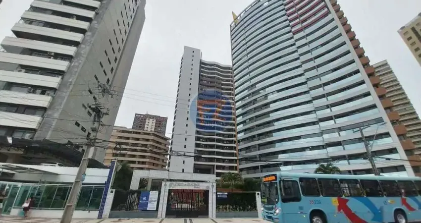 Apartamento semi - mobiliado em localizacao bastante privilegiada no bairro meireles, situado na av. historiador raimundo girao.