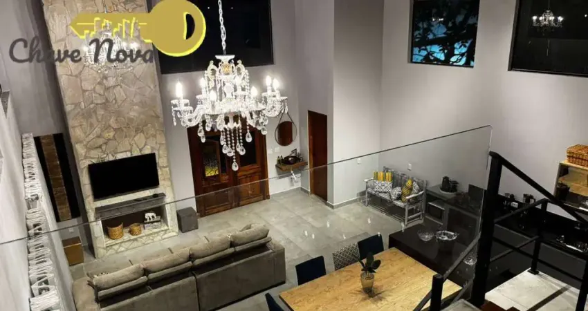 Casa MODERNA de ALTO PADRÃO  condomínio com portaria 24h em Atibaia. 