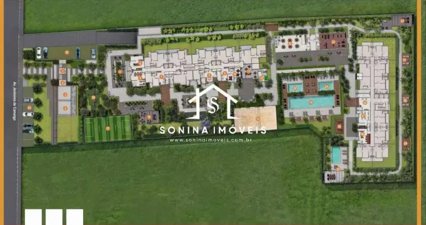 Aptos com 1 - 2 ou 3 dormitórios lançamento atibaia nexo carraro