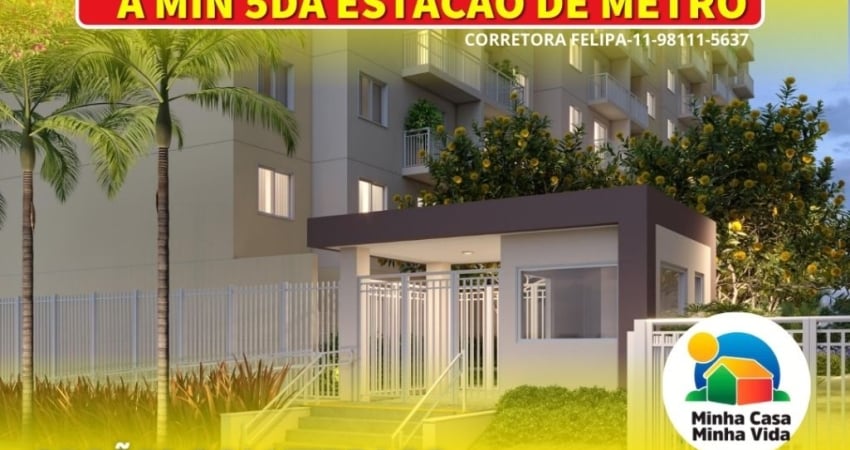 Apartamentos com 1 e 2 dorm. a 5 minutos do Metrô Barra Funda!