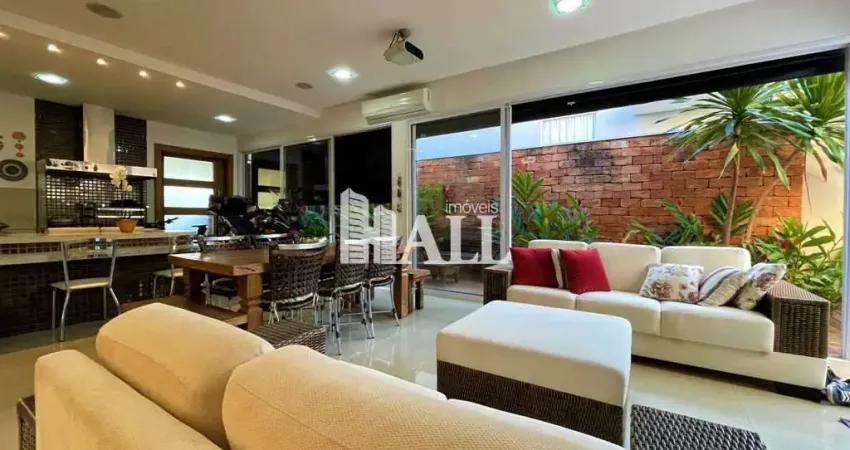 Casa em condomínio fechado com 3 quartos à venda na Avenida Miguel Damha, Parque Residencial Damha III, São José do Rio Preto