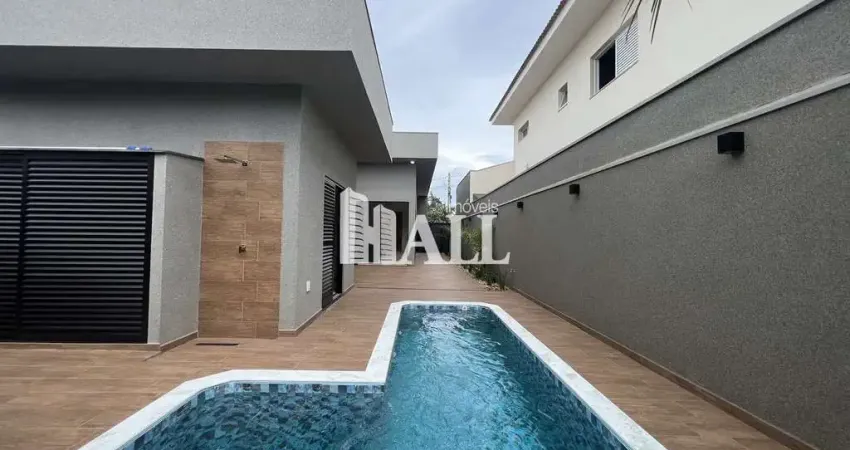 Casa em condomínio fechado com 3 quartos à venda na Avenida Hermelindo Graciani, Parque Residencial Buona Vita, São José do Rio Preto