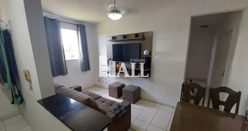 Apartamento com 2 dorms, Residencial Ana Célia, São José do Rio Preto - R$ 175 mil, Cod: 14047