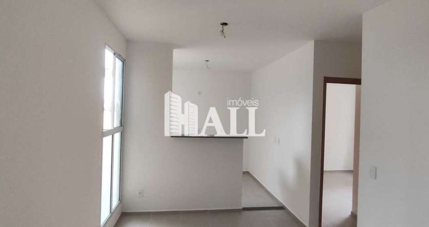 Apartamento com 2 dorms, Residencial Cidade Jardim, São José do Rio Preto - R$ 210 mil, Cod: 14525
